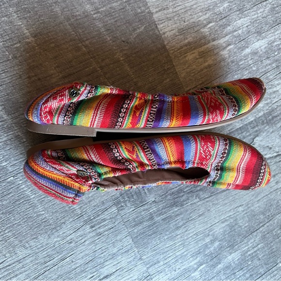 Minnetonka Womens Lodge Trapper Multicolor Slip On Ballet Shoes Size 7.5 - Picture 4 of 10